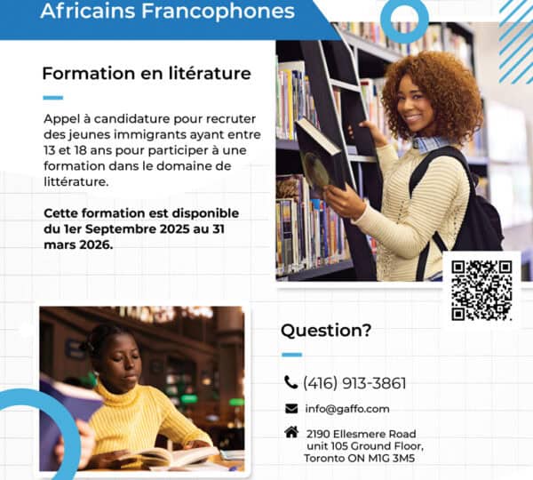 Formation Literature JAAF