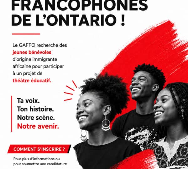 Appel aux jeunes talents francophones de l’Ontario!